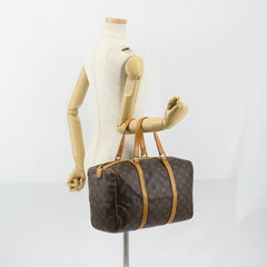 Louis Vuitton Sac Souple Handbag Monogram Canvas
