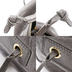 Balenciaga Blanket Square Bag Leather