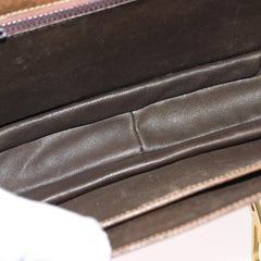 Gucci Vintage Flap Shoulder Bag Leather