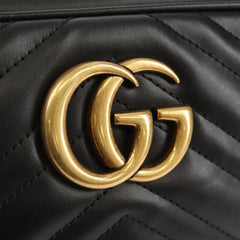 Gucci GG Marmont Shoulder Bag Matelasse Leather