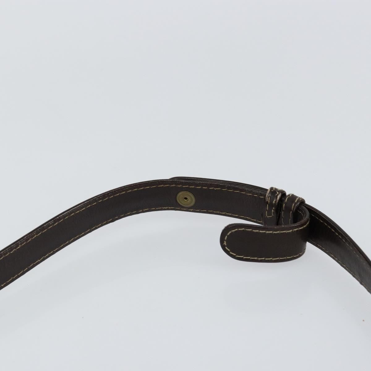 Celine C Sulky Shoulder bag Canvas and Leather