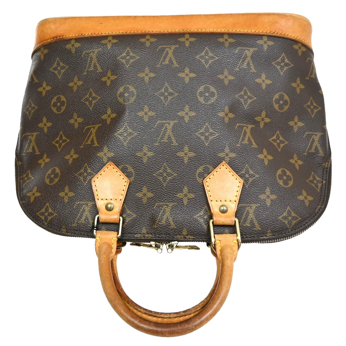 Louis Vuitton Alma Handbag Monogram Canvas