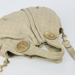 Gucci Hysteria Convertible Top Handle Bag Guccissima Leather