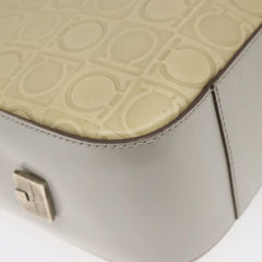 Salvatore Ferragamo Gancini Shoulder Bag Leather