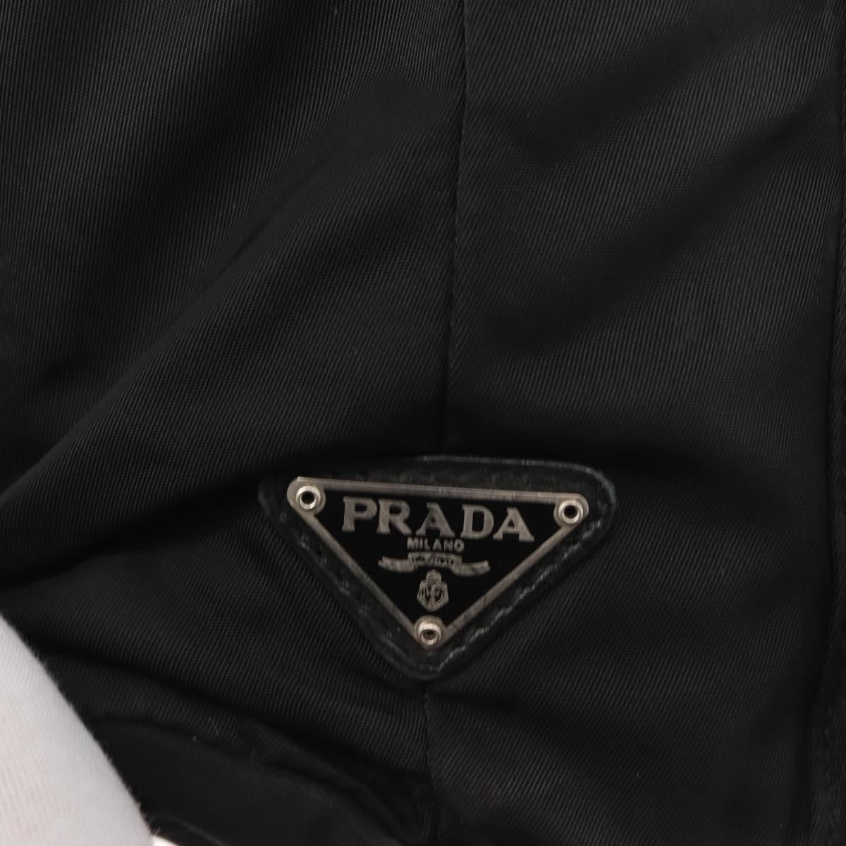 Prada Vela Double Front Pocket Backpack Tessuto with Saffiano Leather