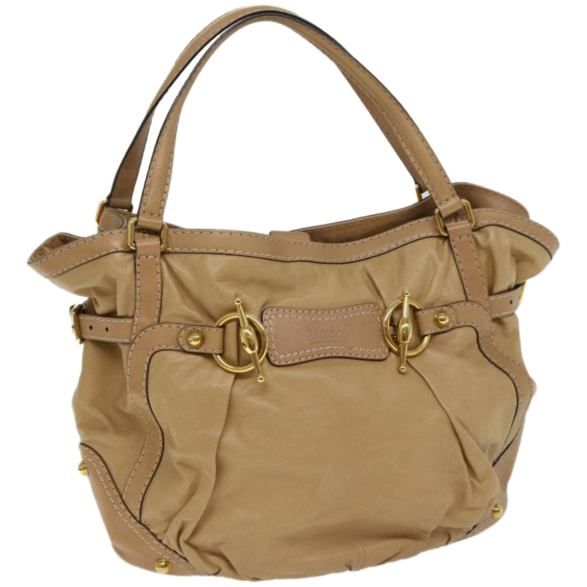 Gucci Vintage Horsebit Shoulder bag Leather