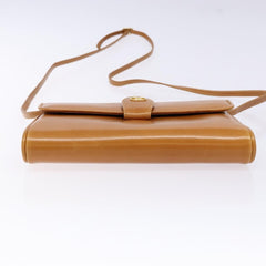 Gucci Vintage Flap Crossbody Bag Leather