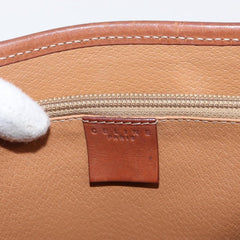 Celine Vintage Macadam Tote bag Canvas and Leather