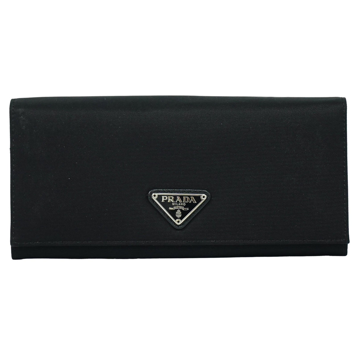 Prada Continental Wallet Tessuto