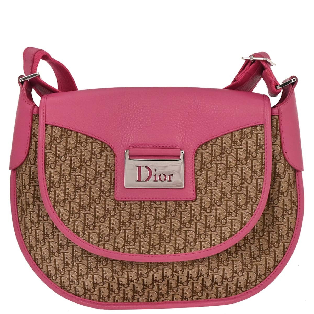 Christian Dior Trotter shoulder bag Canvas