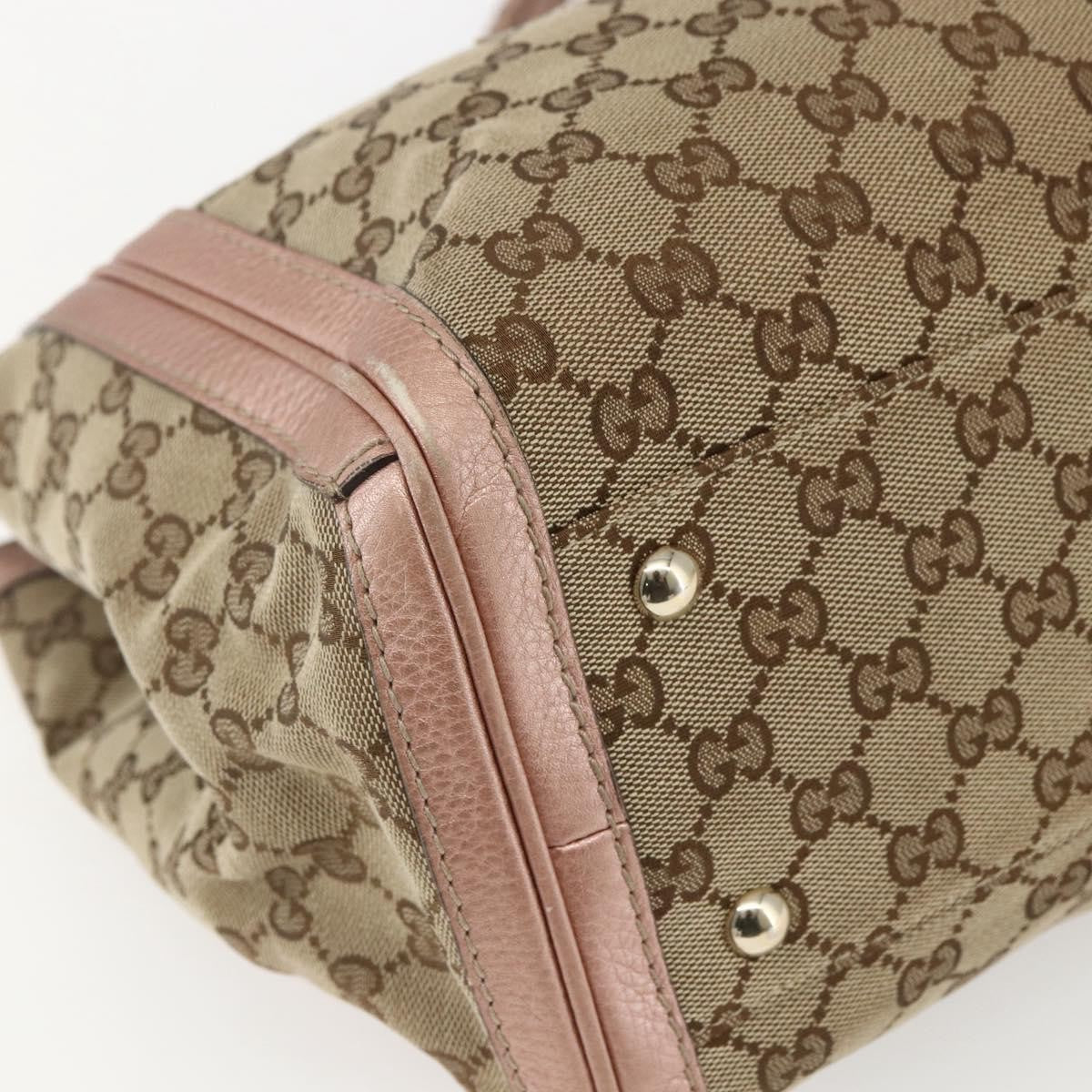 Gucci Bella Tote GG Canvas with Leather