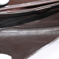 Celine Vintage Circle Logo Crossbody Bag Leather