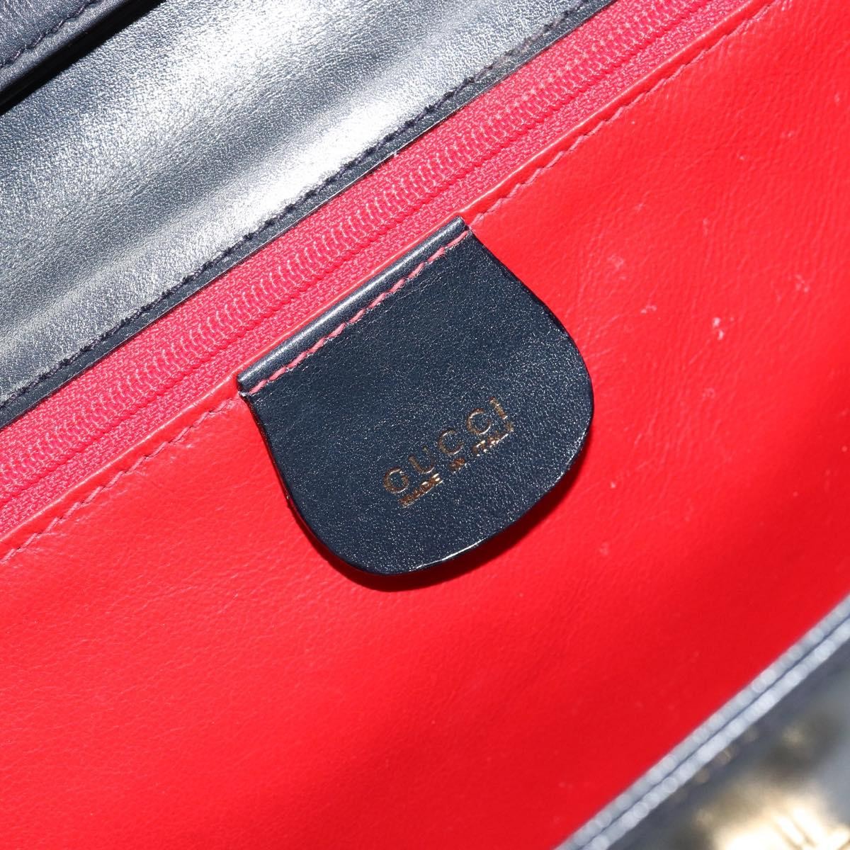 Gucci Vintage Shoulder Bag Leather