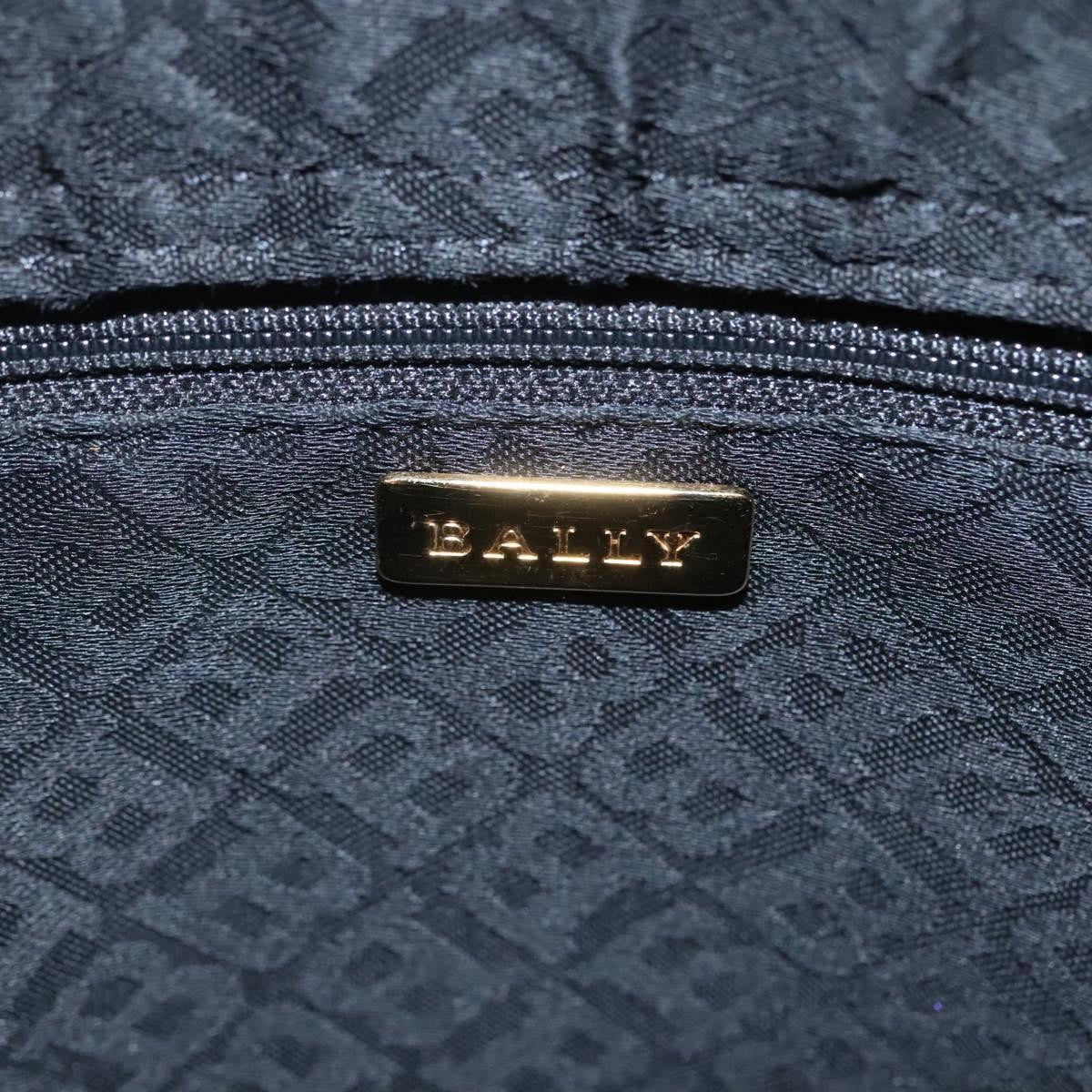 Bally Vintage Chain Shoulder Bag Quilted Leather