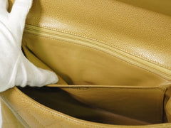 Chanel Coco Top Handle Bag Quilted Caviar