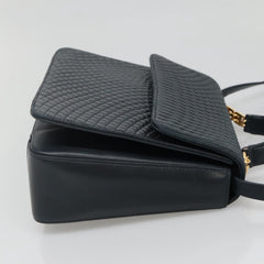 Bally Vintage Handbag Quilted Leather