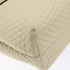 Bally Vintage Flap Handbag Quilted Leather