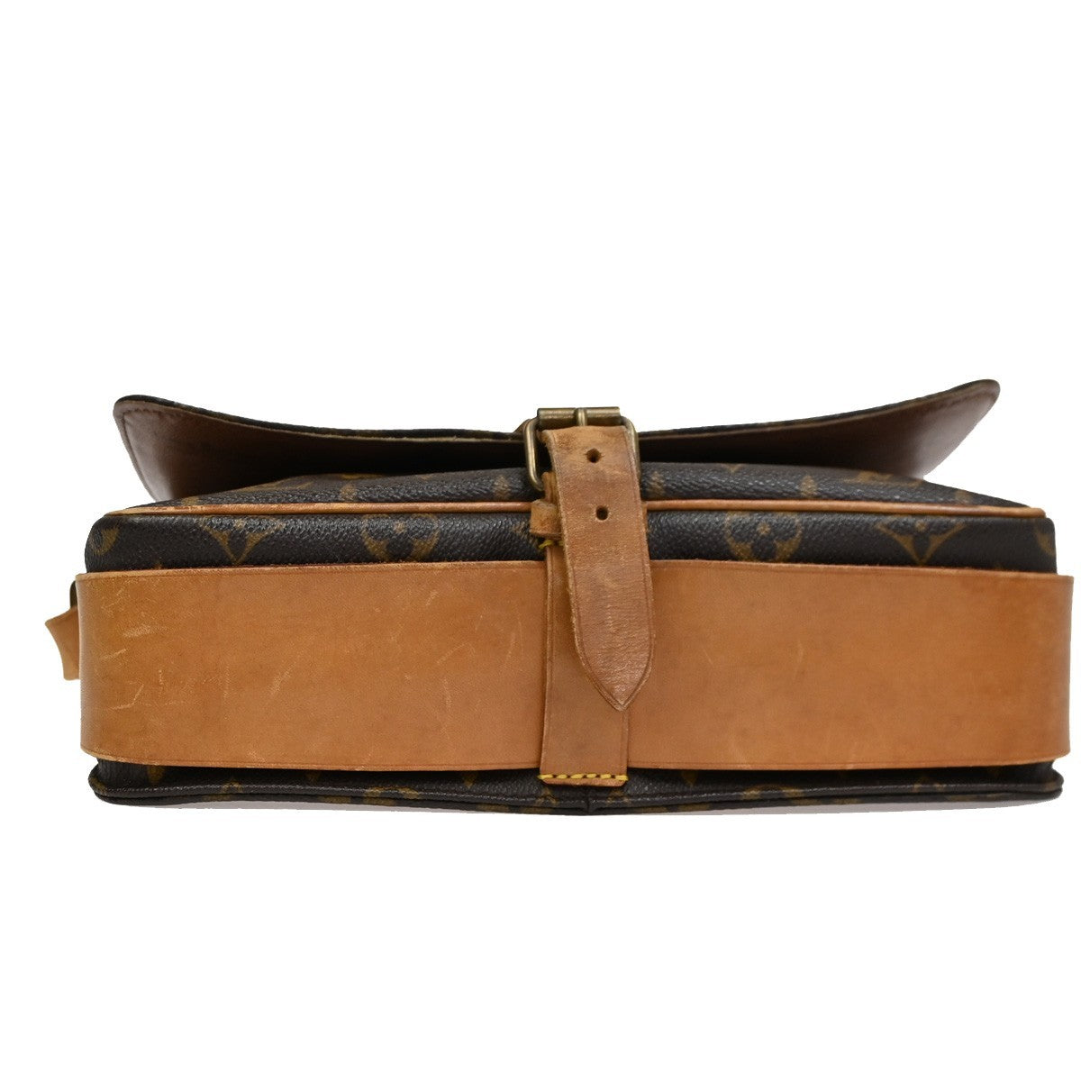 Louis Vuitton Cartouchiere Handbag Monogram Canvas