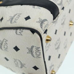 MCM Visetos logogramme Handbag Canvas and Leather