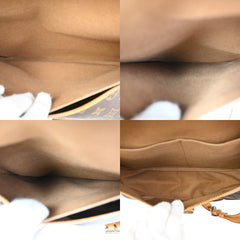 Louis Vuitton Saumur Handbag Monogram Canvas