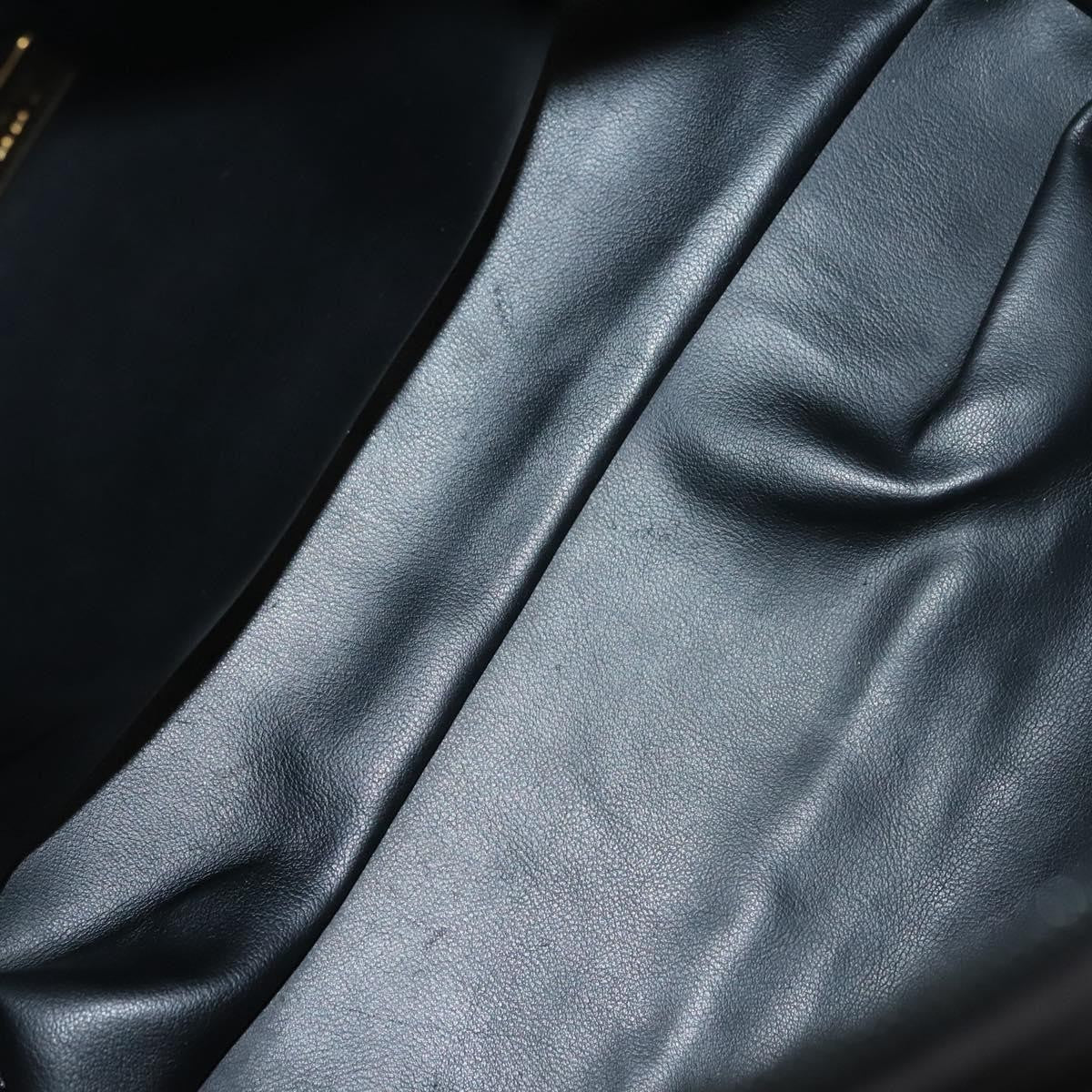 Bally Vintage Chain Shoulder Bag Quilted Leather