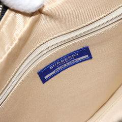 Burberry Belted handle handbag Nova check canvas