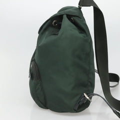 Prada Front Pocket Buckle Backpack Nylon