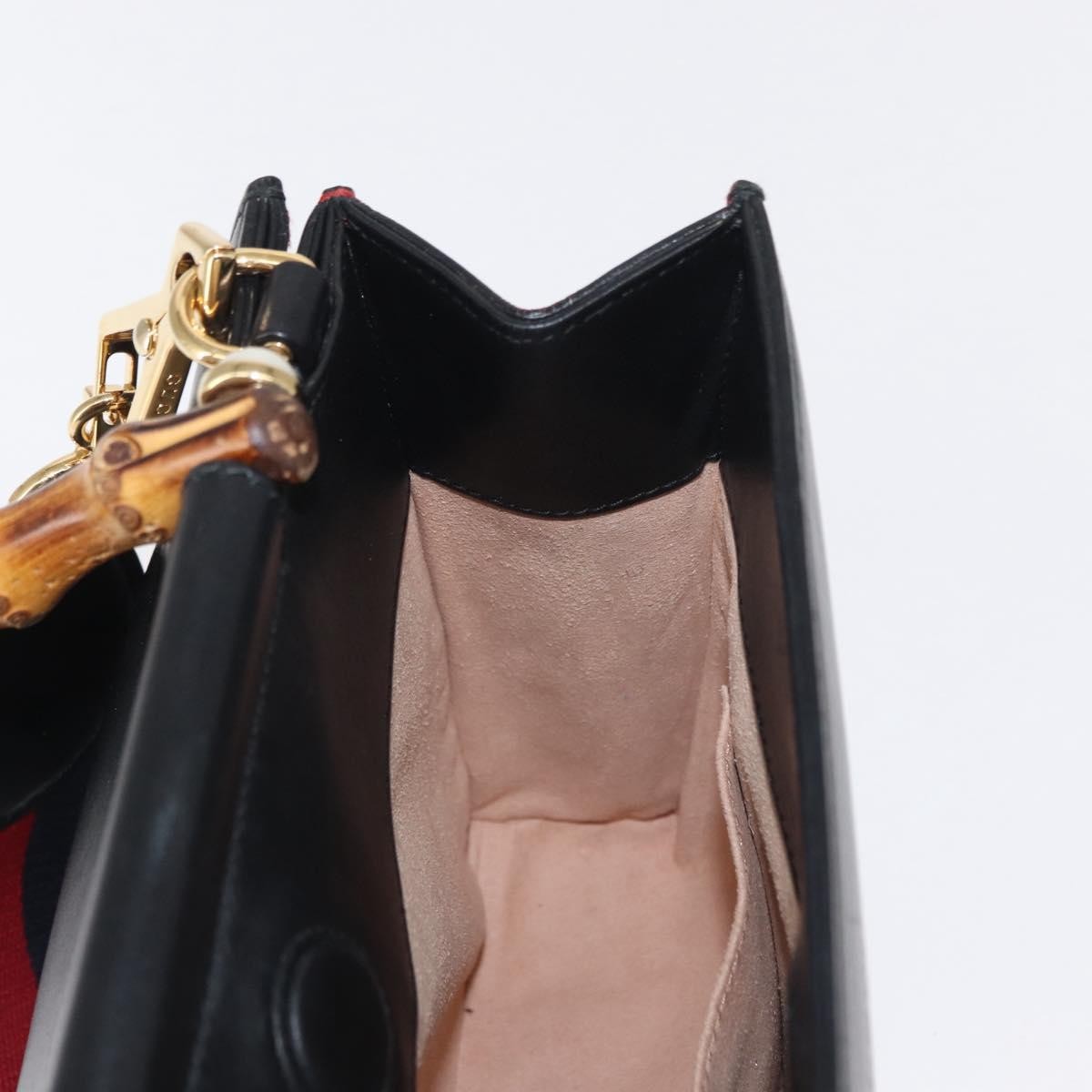 Gucci Nymphaea Top Handle Bag Leather