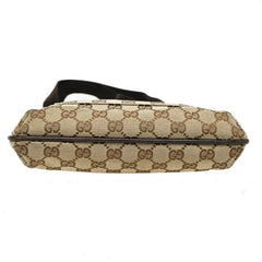 Gucci Zip Top Messenger GG Canvas with Leather