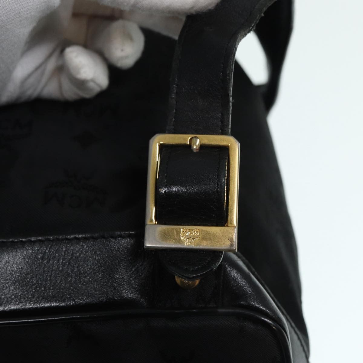 MCM Vicetos Logo PVC Cuir