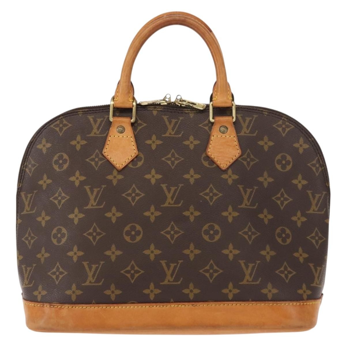 Louis Vuitton Alma Handbag Monogram Canvas