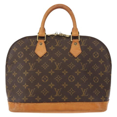 Louis Vuitton Alma Handbag Monogram Canvas