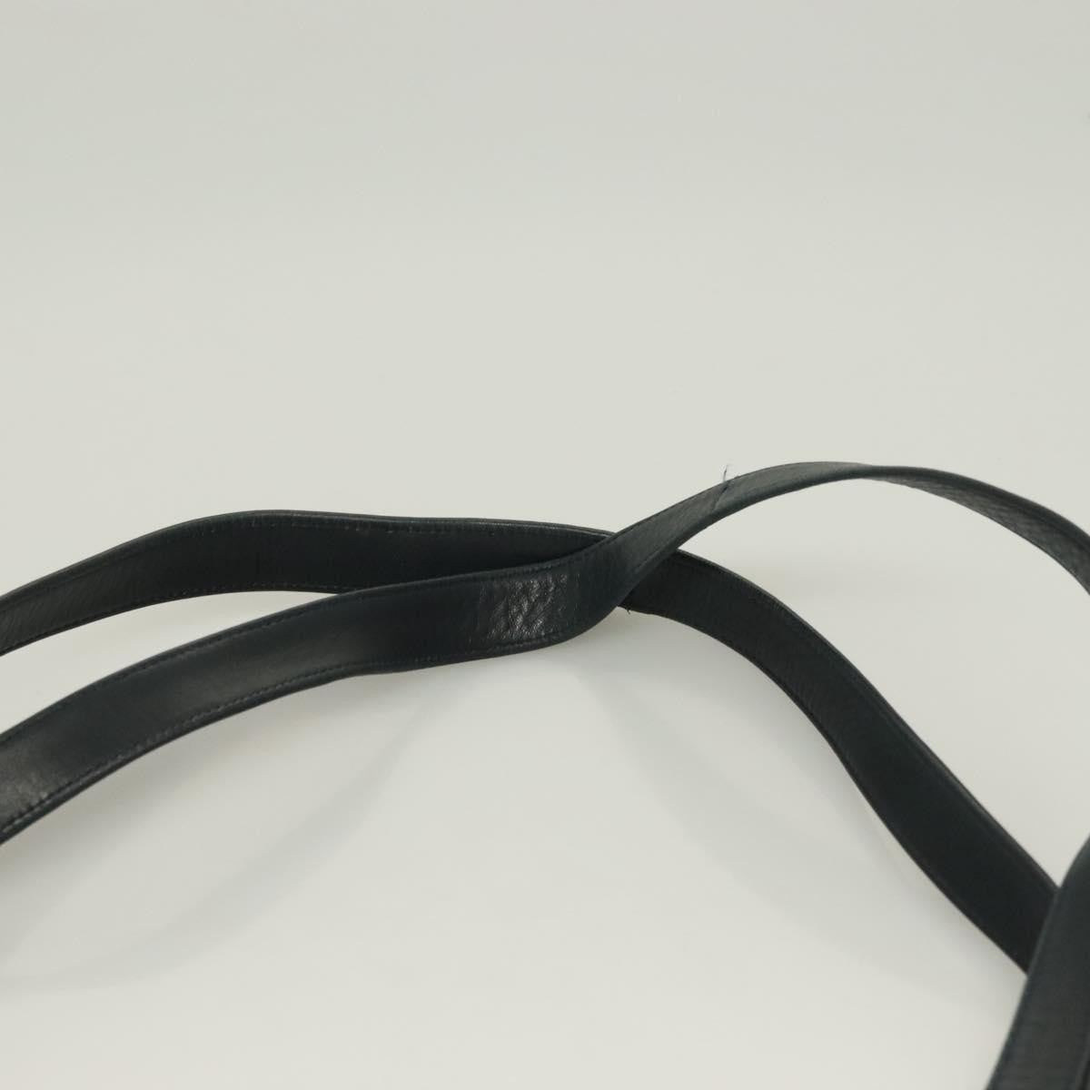 Bally Vintage Chain Shoulder Bag Quilted Leather