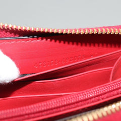 Gucci Bamboo Tassel Zip Organizer Wallet Leather