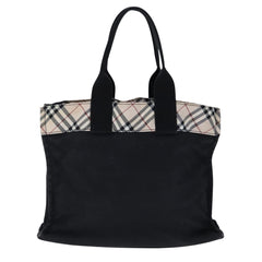 Burberry Nova Check Tote canvas check pattern
