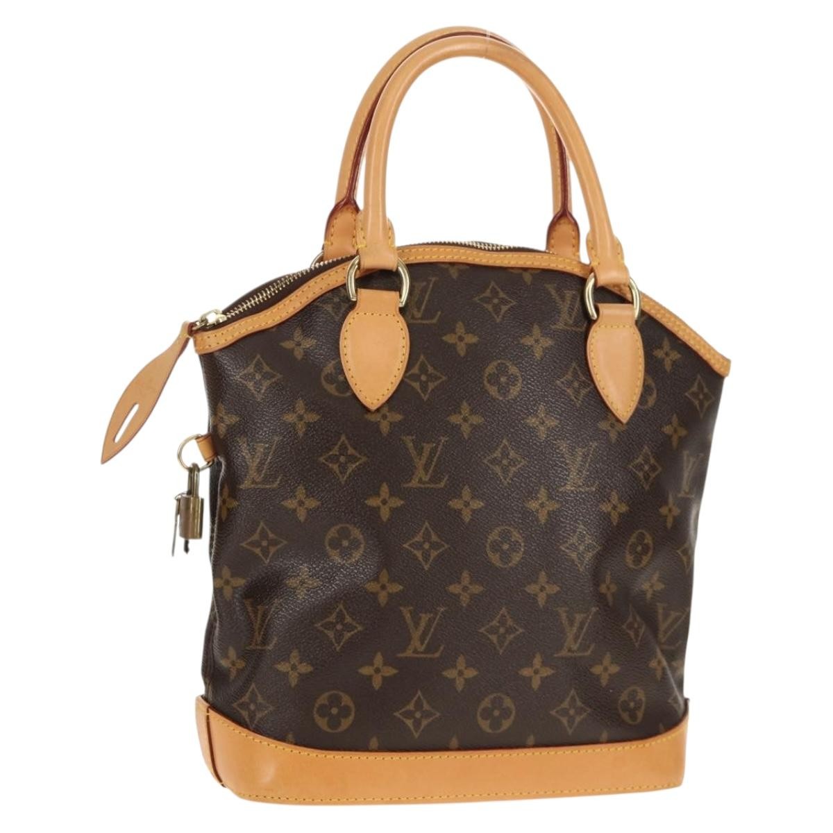 Louis Vuitton Lockit Handbag Monogram Canvas