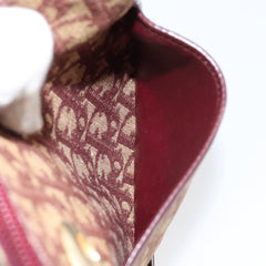 Christian Dior Vintage Trotter Shoulder Bag Canvas