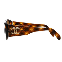 Chanel Logo CC Sunglasses Plastic