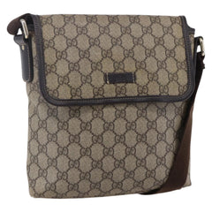 Gucci Flap Messenger GG Coated Canvas
