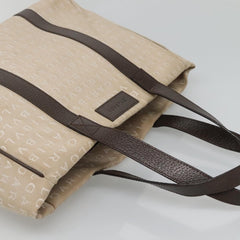 Bvlgari B.Zero1 Logomania Bag Canvas with Leather