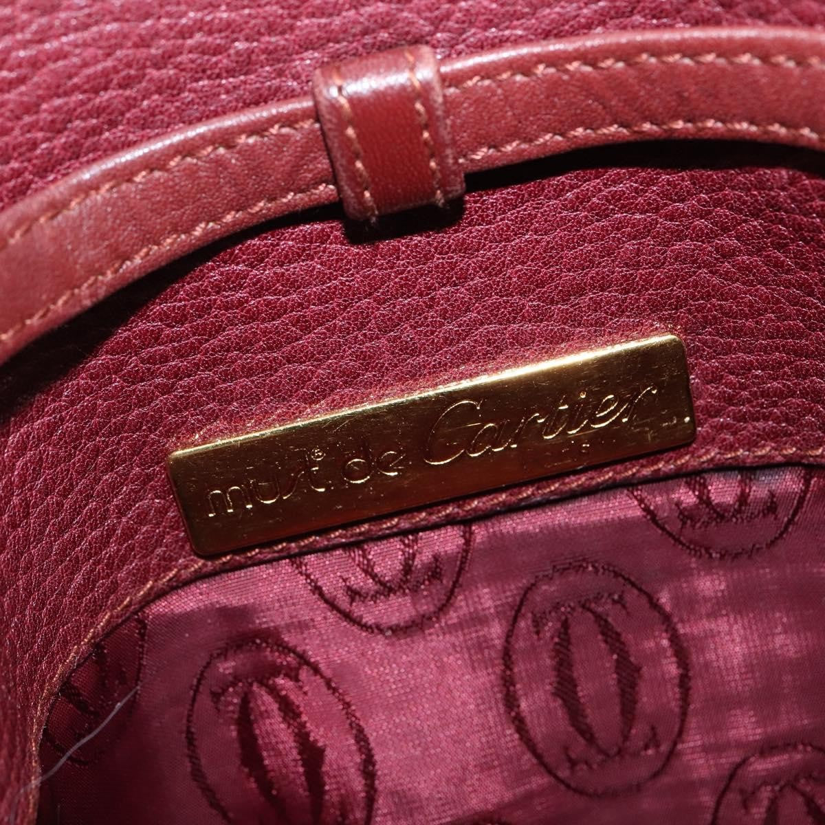 cartier Must de Cartier Shoulder Bag Leather