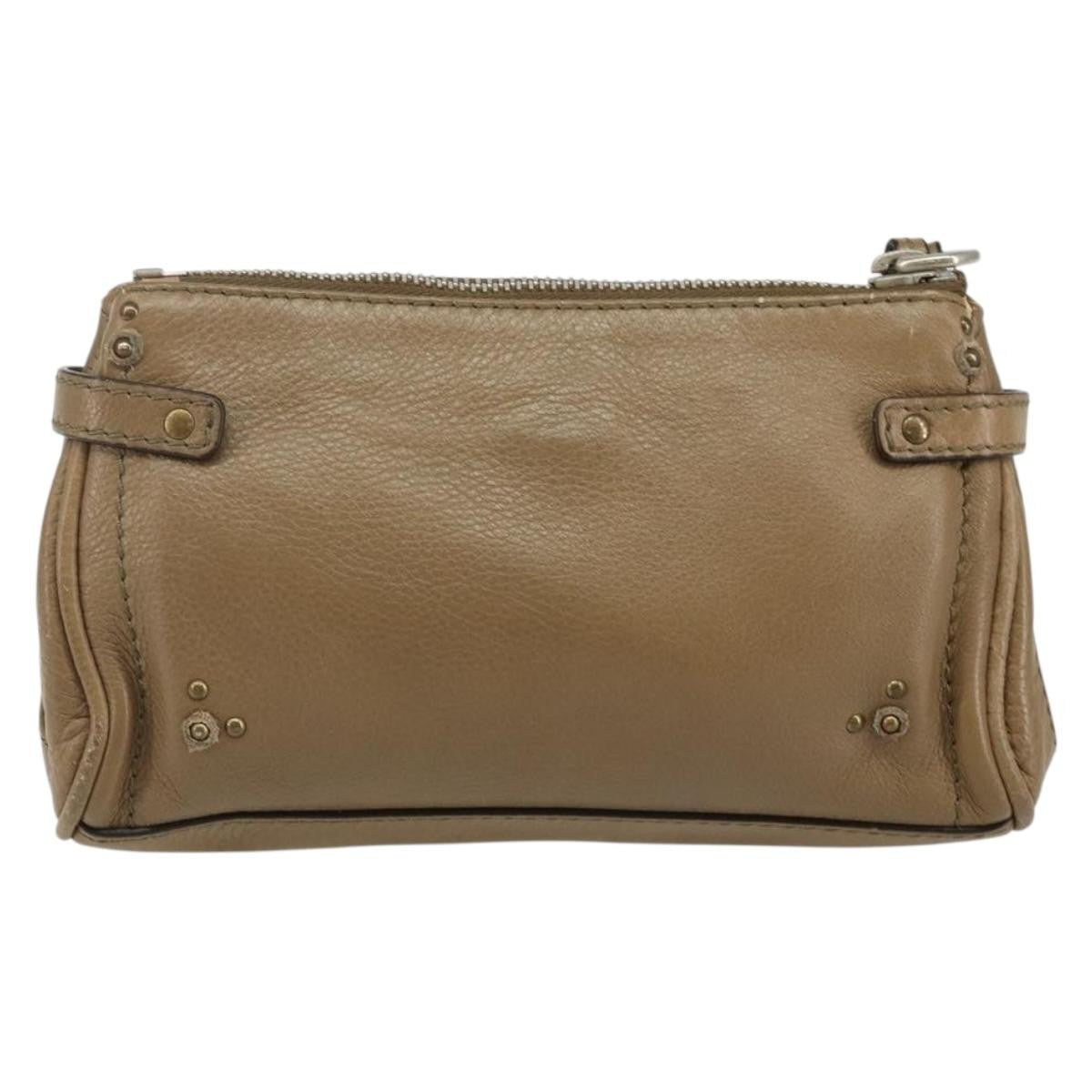 Chloe Paddington Pouch Leather