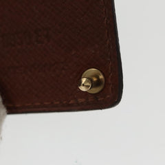 Louis Vuitton Porte Cartes Pression Card Case Monogram Canvas