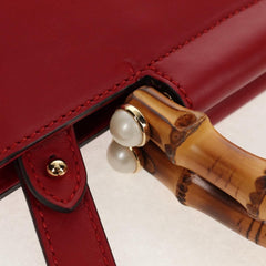 Gucci Nymphaea Top Handle Bag Leather