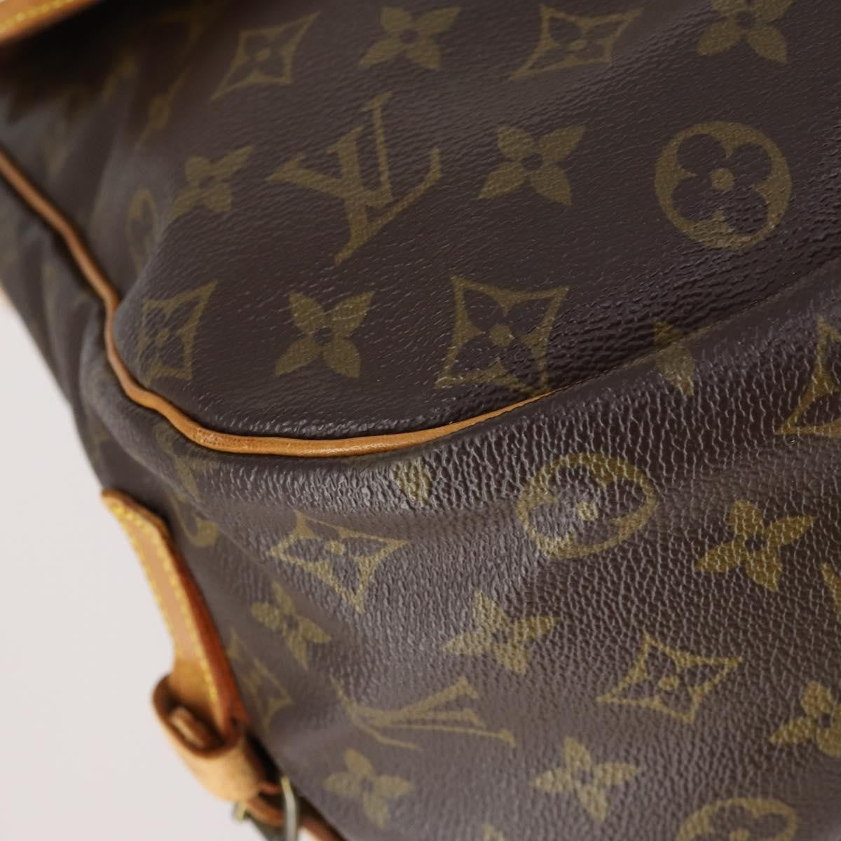 Louis Vuitton Saumur Handbag Monogram Canvas