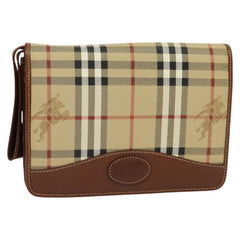 Burberry Nova check Pochette Canvas