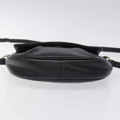 Burberry Flap Shoulder Bag Leather
