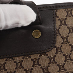 Celine Vintage Macadam Handbag Canvas