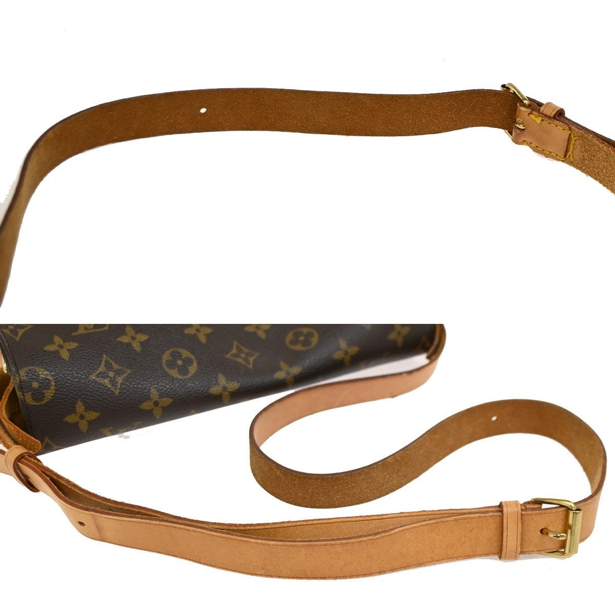 Louis Vuitton Cartouchiere Handbag Monogram Canvas