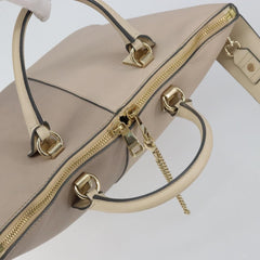 Chloe Bicolor Baylee Satchel Leather